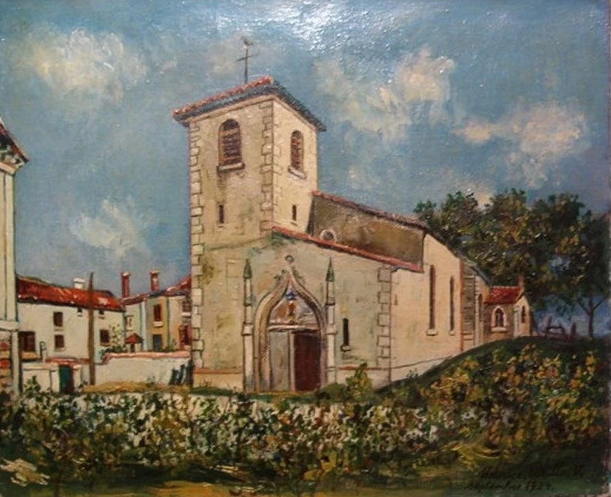 La chiesa di San Bernardo - 1924
